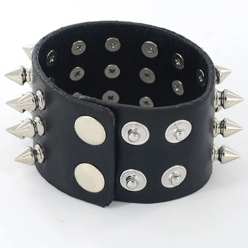 Metal Studded Wristband