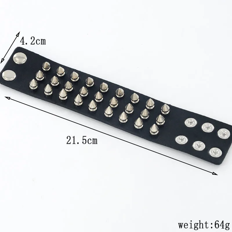 Metal Studded Wristband