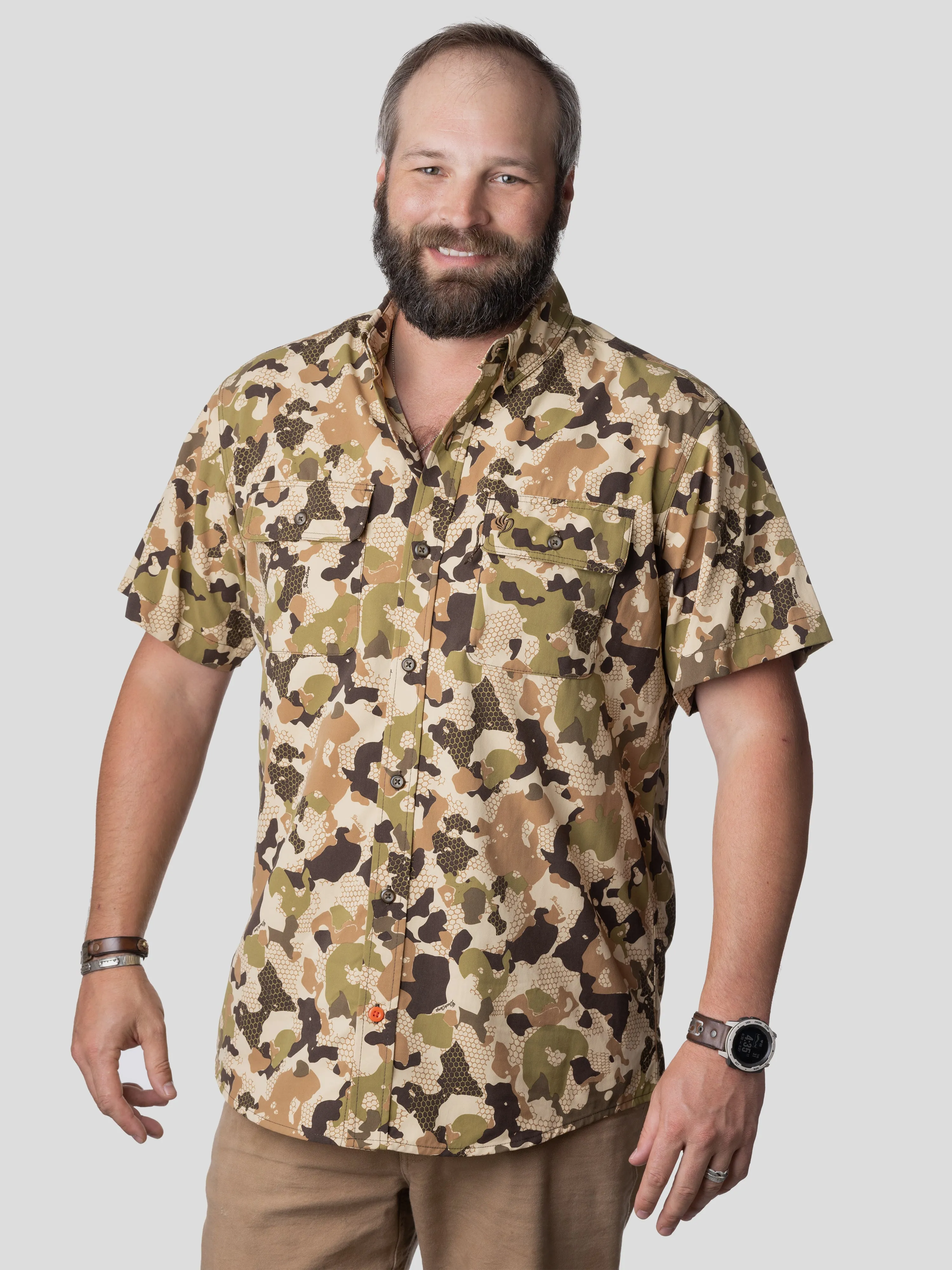 M's Lightweight Hunting Shirt Short Sleeve - Wetland