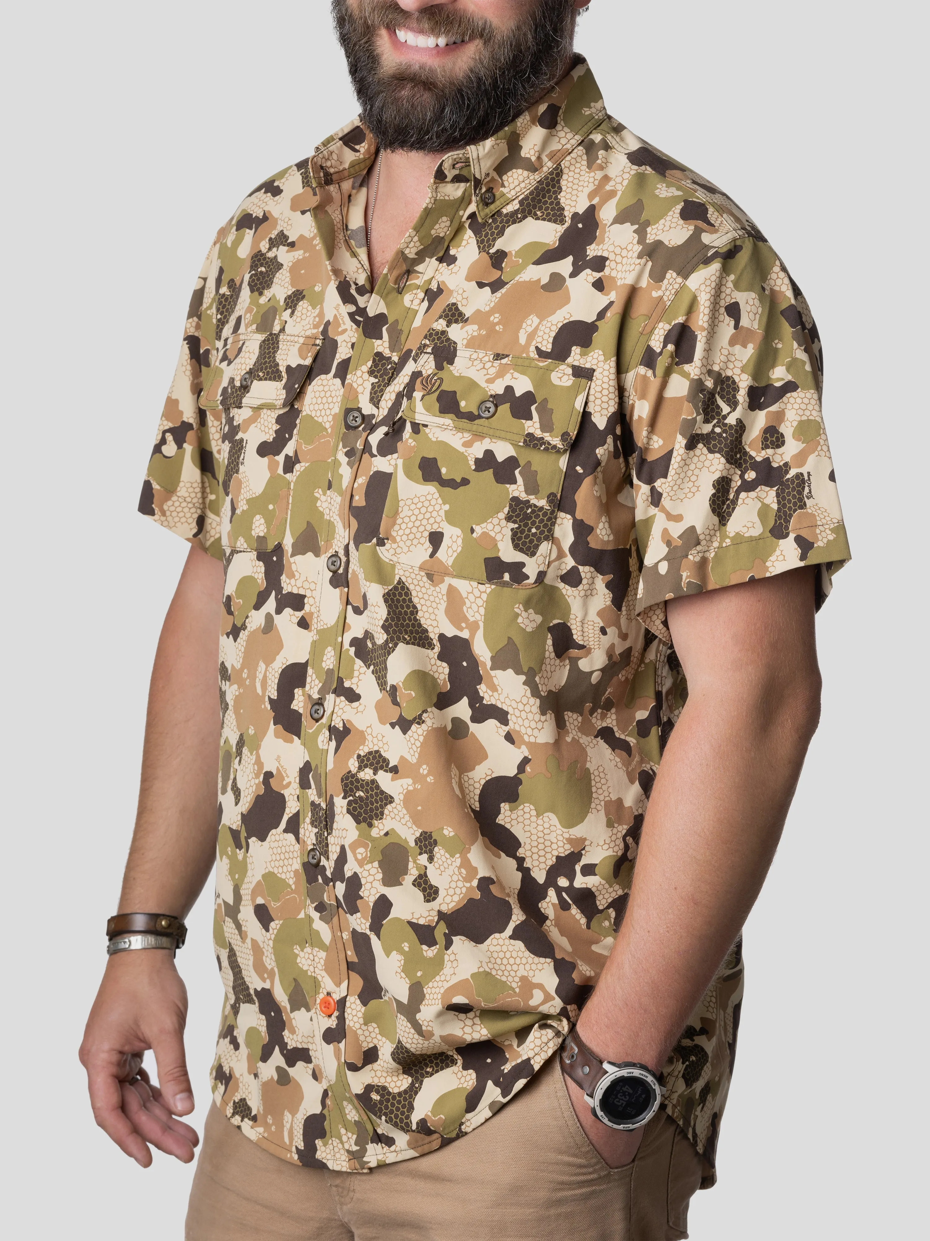 M's Lightweight Hunting Shirt Short Sleeve - Wetland