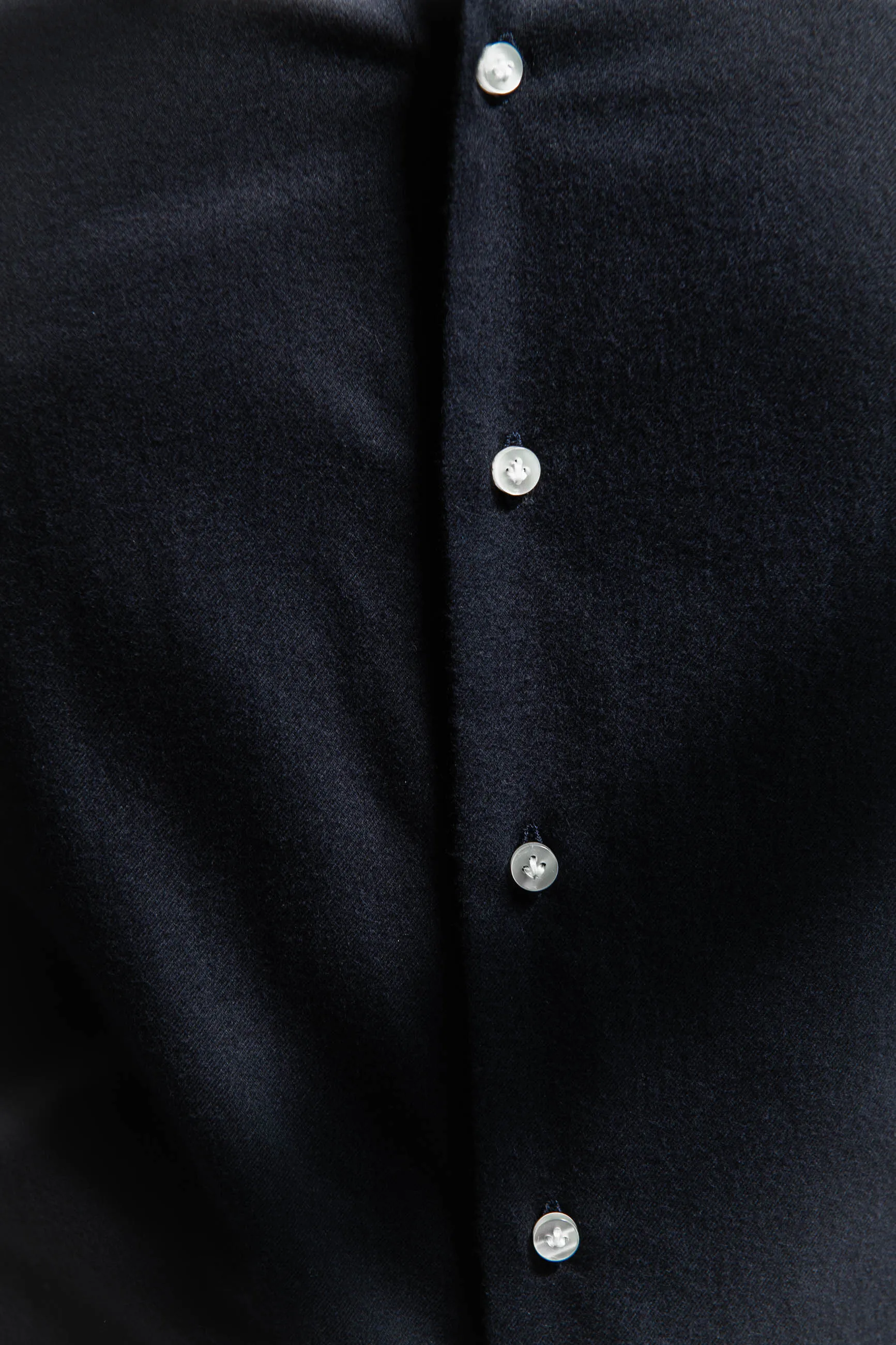 Navy warm touch shirt - Made In Italy