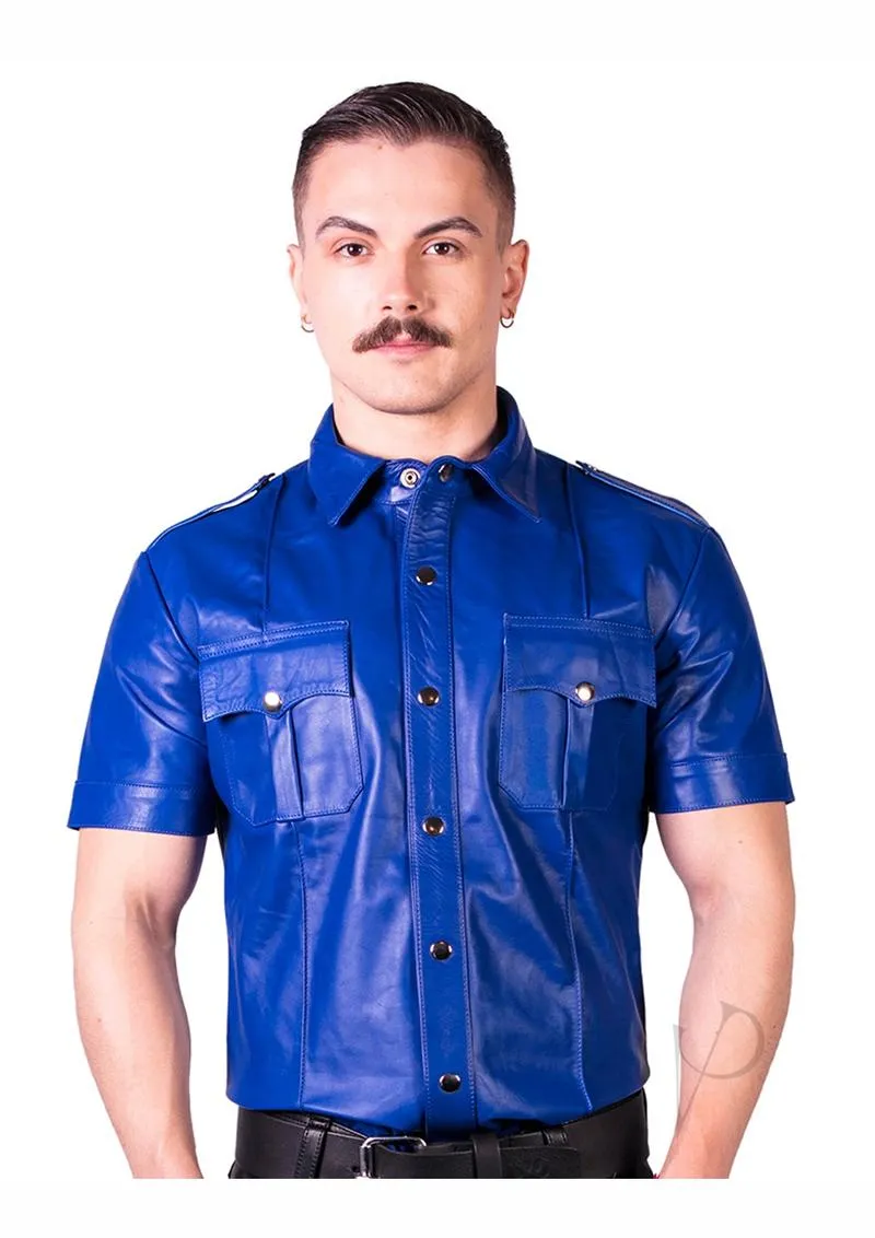 Prowler Red Slim Police Shirt Blu Xl