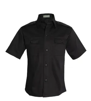 Short Sleeve Tactical Shirt - Black by Rothco