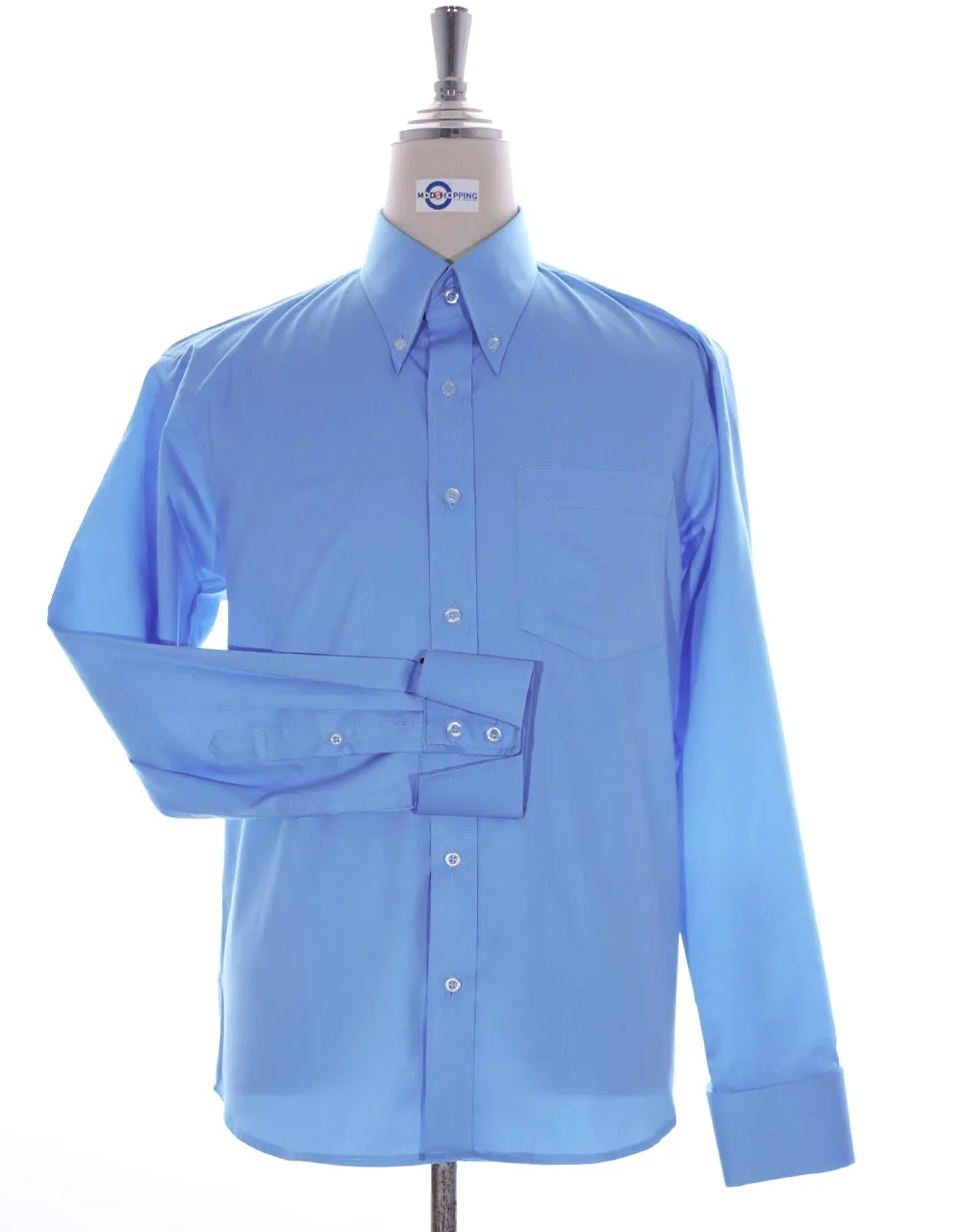 Sky Button Down Shirt