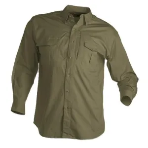 Tactical Long Sleeve Shirt, Forest Green - XX-Large