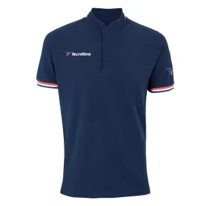 Tecnifibre Mens Pique Polo Marine