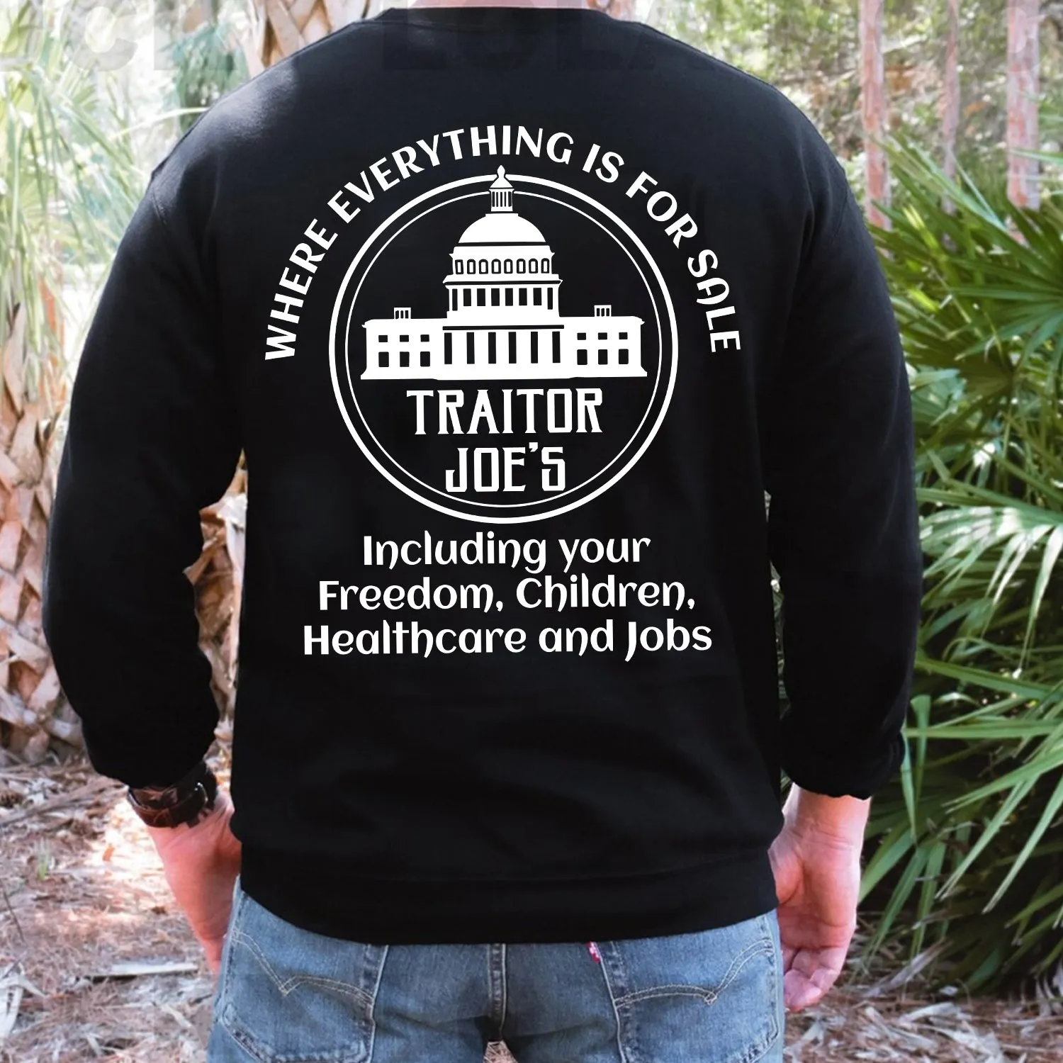 Teesdily | Freedom For Sale, Healthcare, Jobs, Children's Rights T-shirt, Where Everything Is For Sale Shirt Sweatshirt Hoodie Mug, Trending Shirt