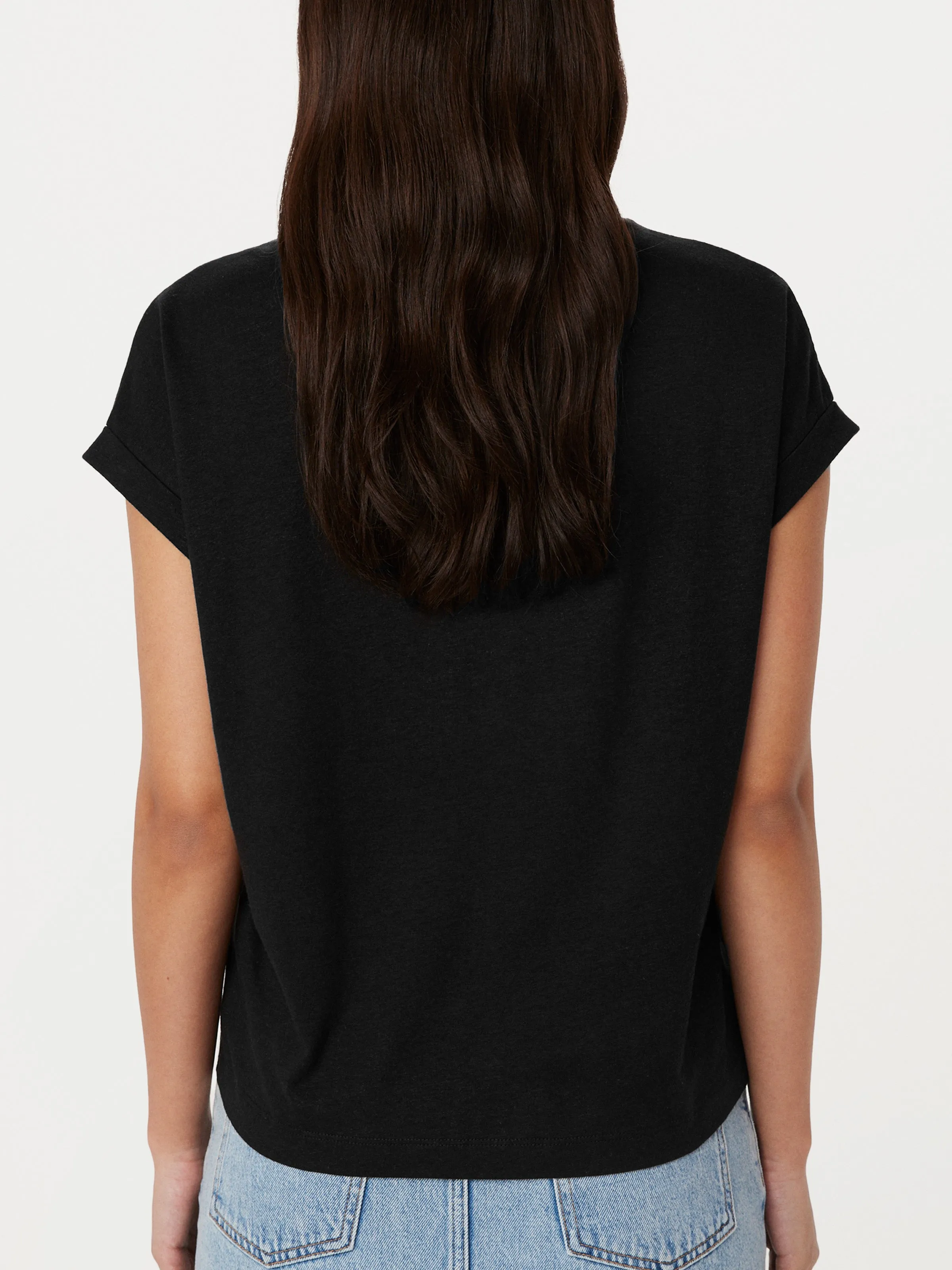 The Hemp Relaxed T-Shirt in Black