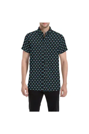 The Matrix Men's All Over Print Short Sleeve Shirt