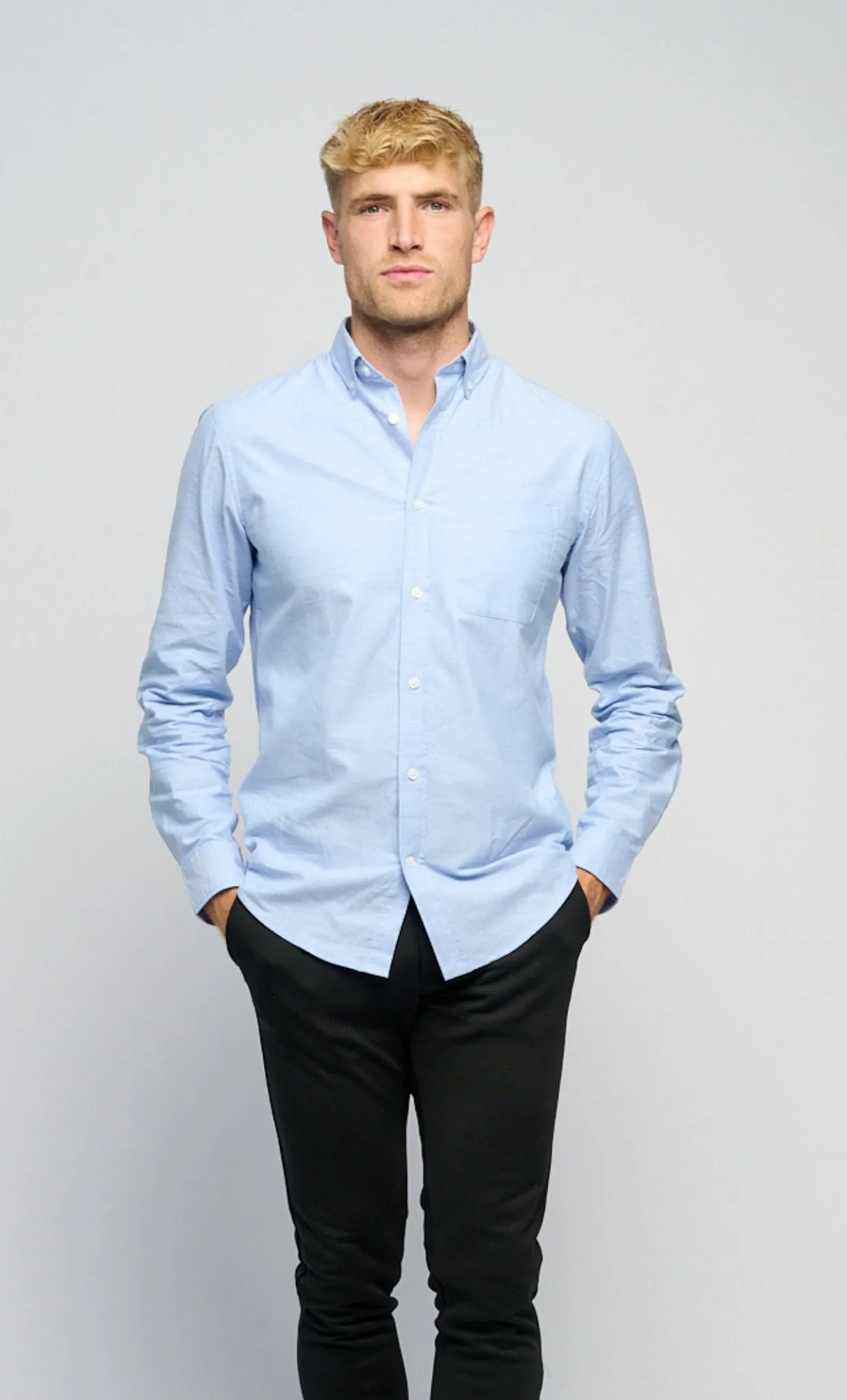 The Original Performance Oxford Shirt - Cashmere Blue