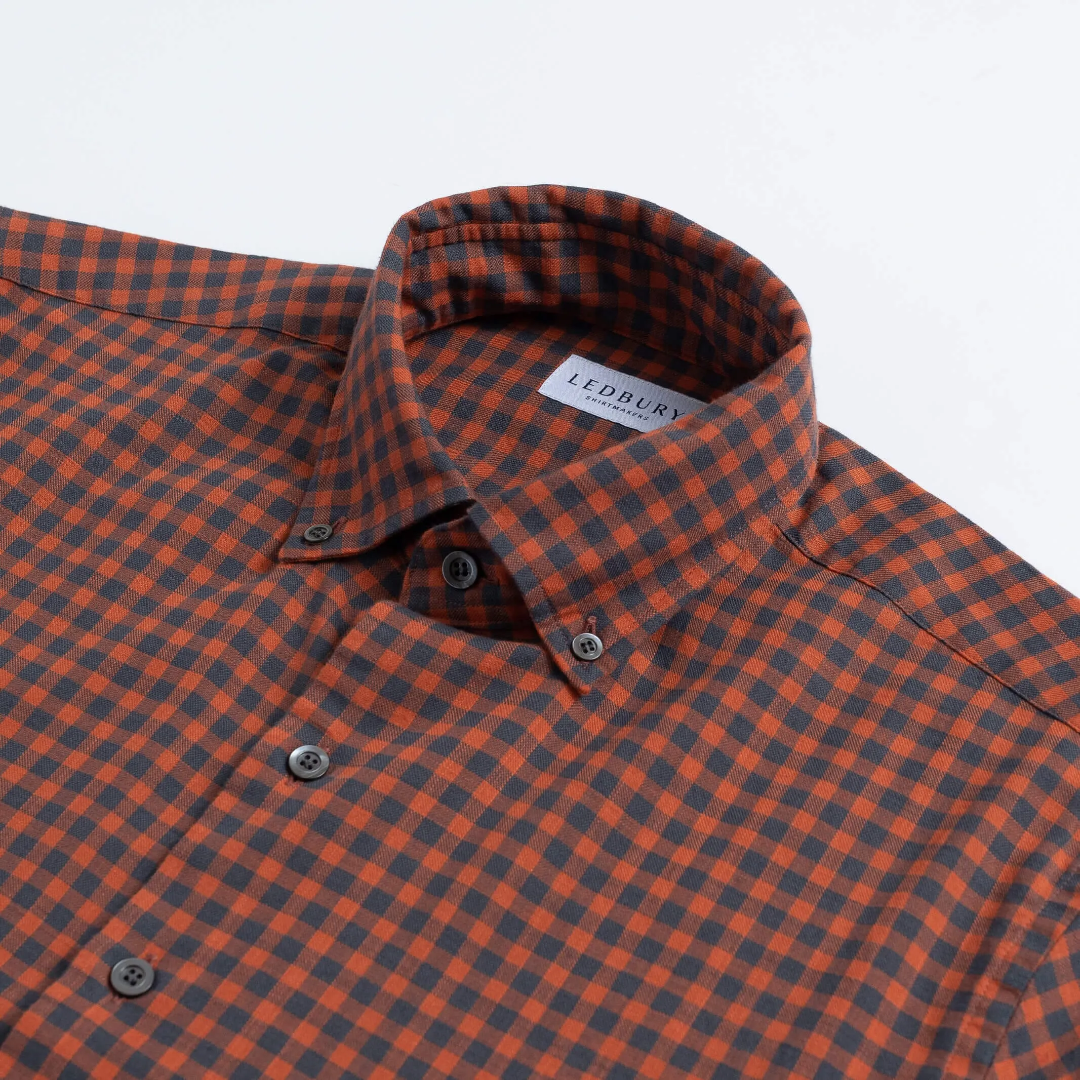 The Pumpkin Farwell Gingham Custom Shirt