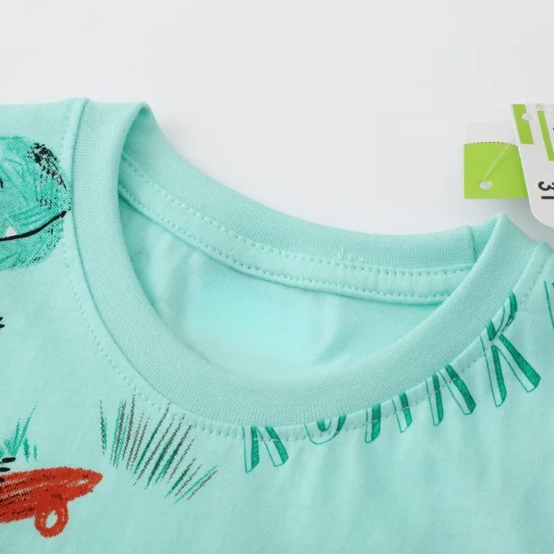 Toddler/Kid's Dinosaur Drawings Print T-shirt