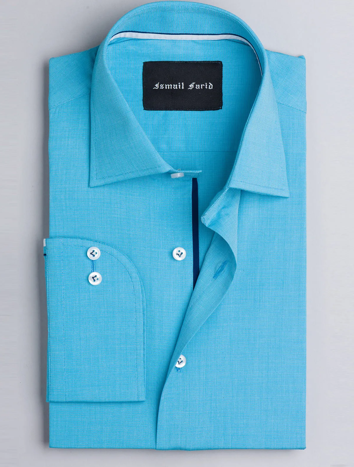 TURQUOISE CLASSIC COLLAR SHIRT