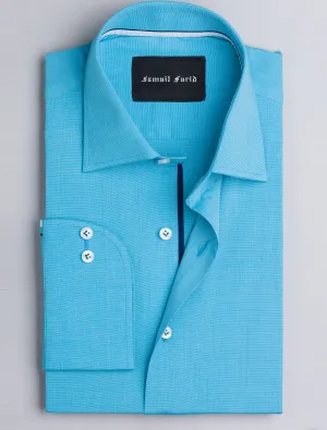 TURQUOISE CLASSIC COLLAR SHIRT