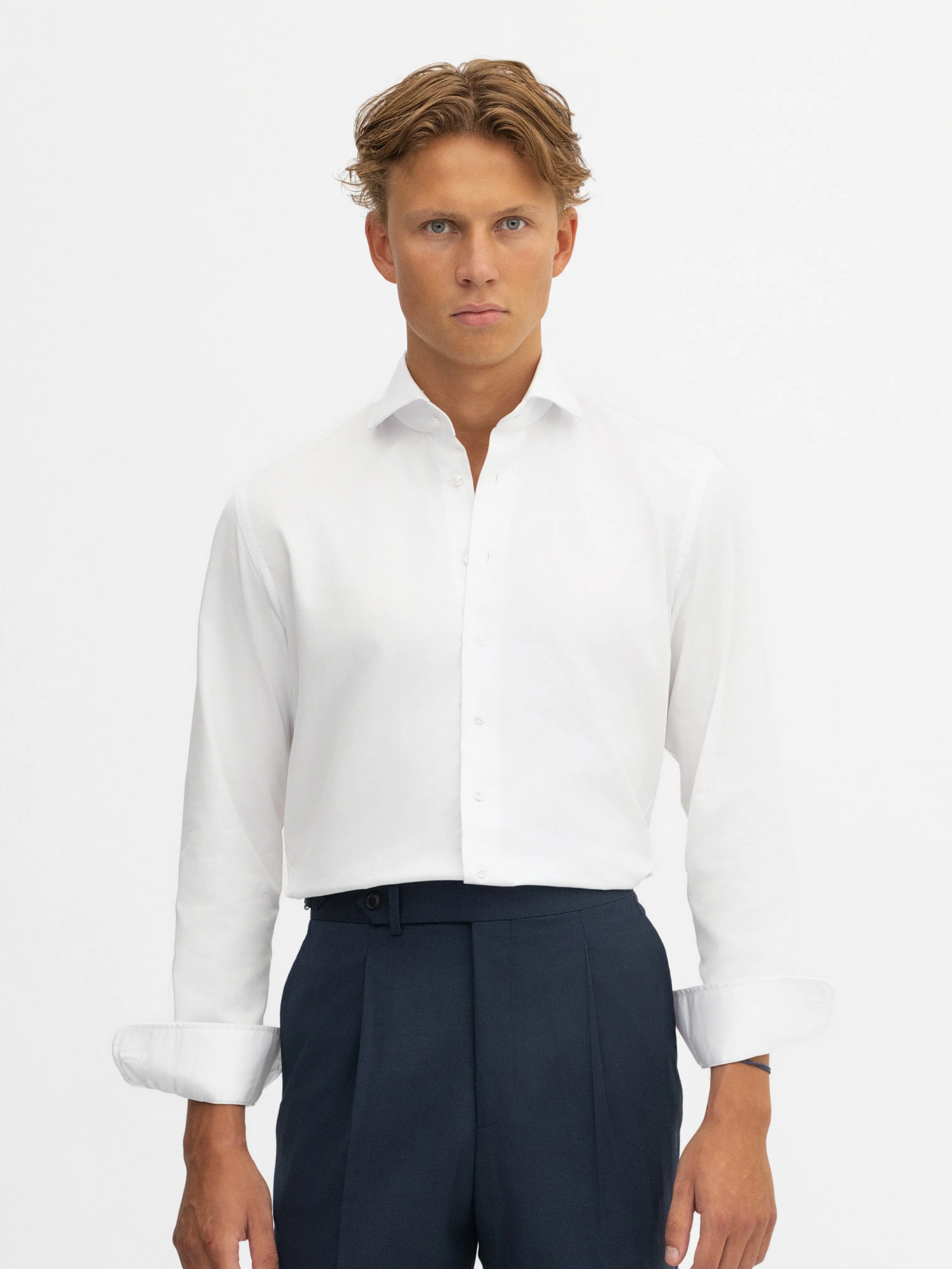 White Poplin Shirt