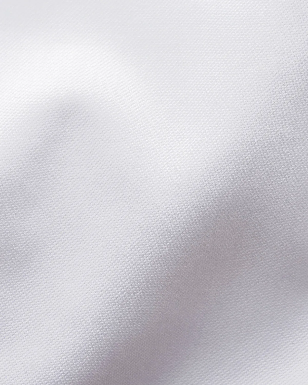 White Signature Twill Shirt | Slim Fit