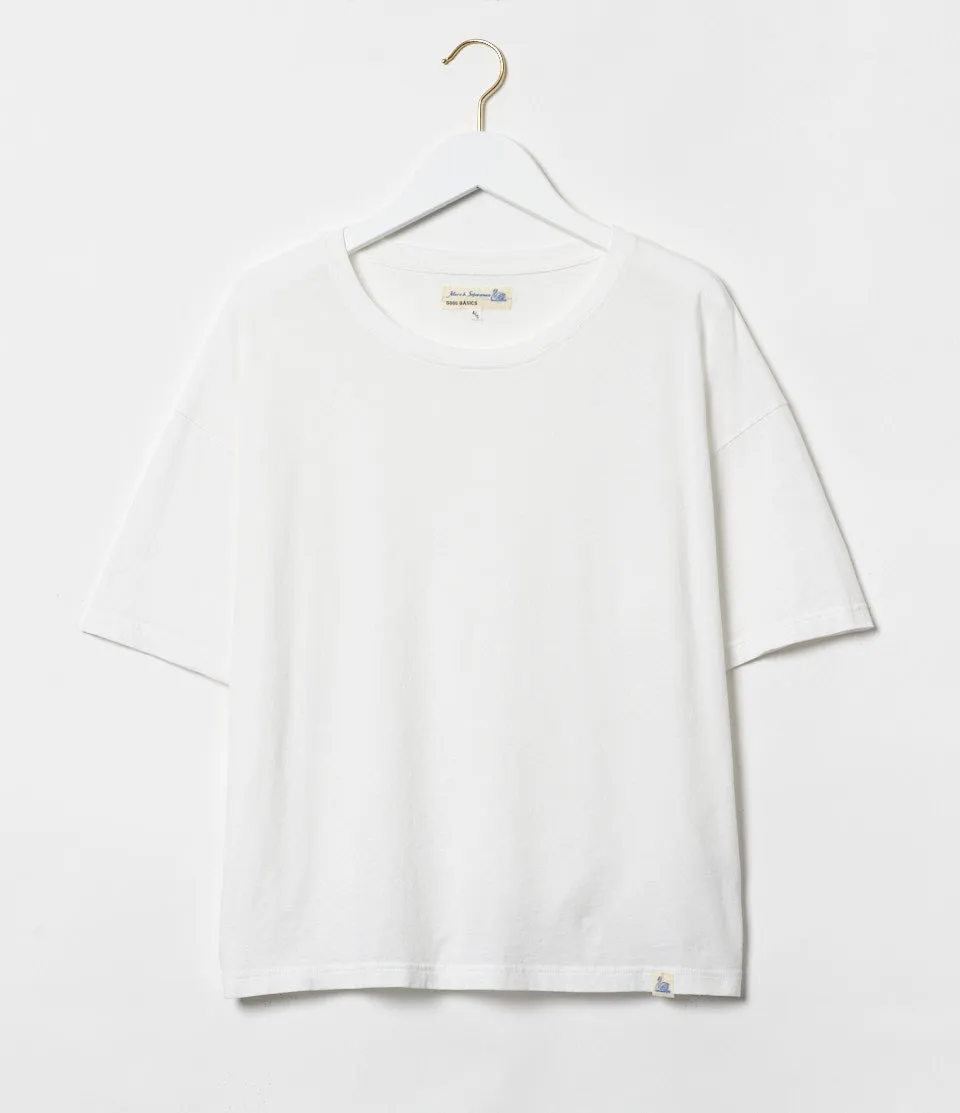 WLCT01.01| Womens Loose Fit T-Shirt | White