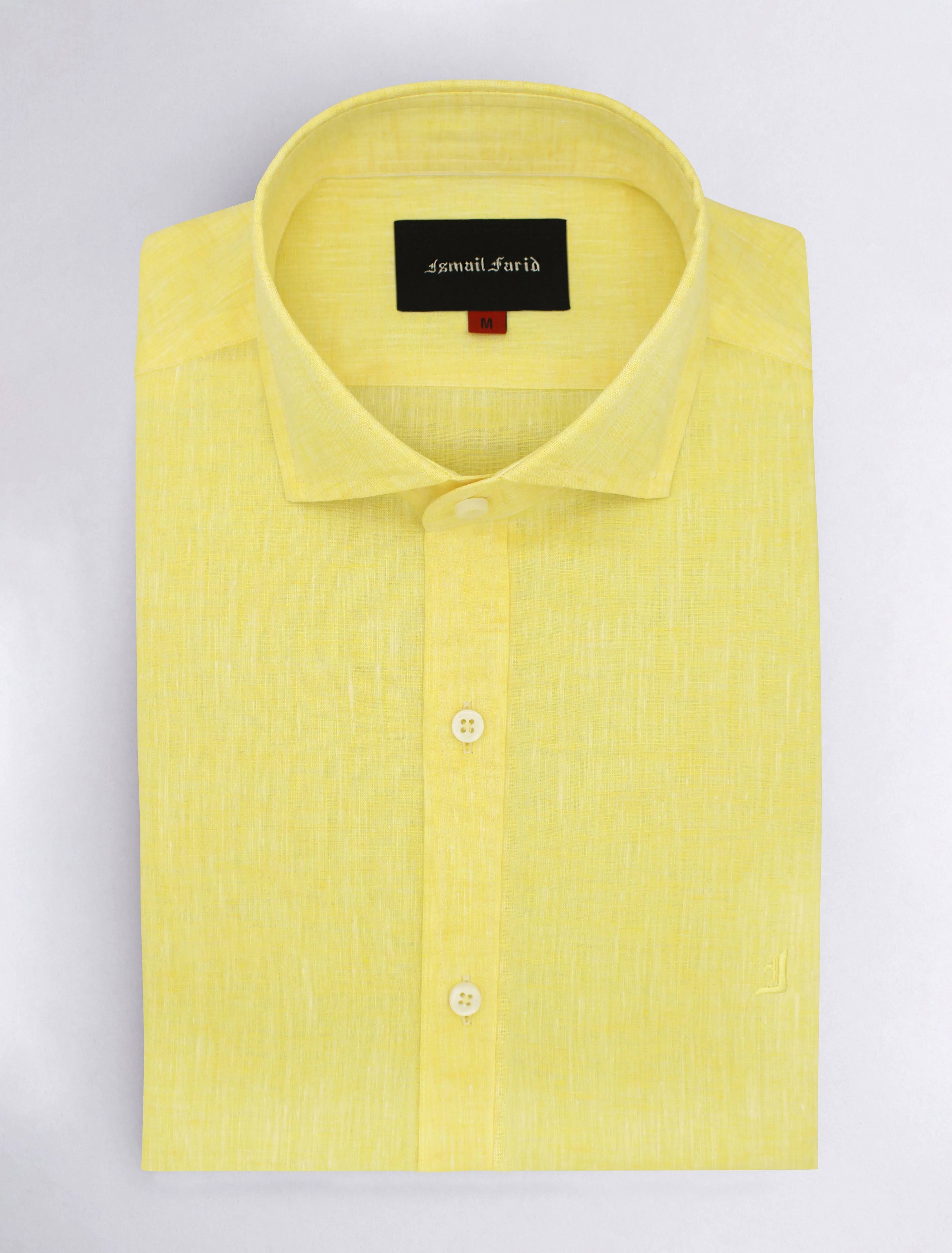 YELLOW LINEN SHIRT