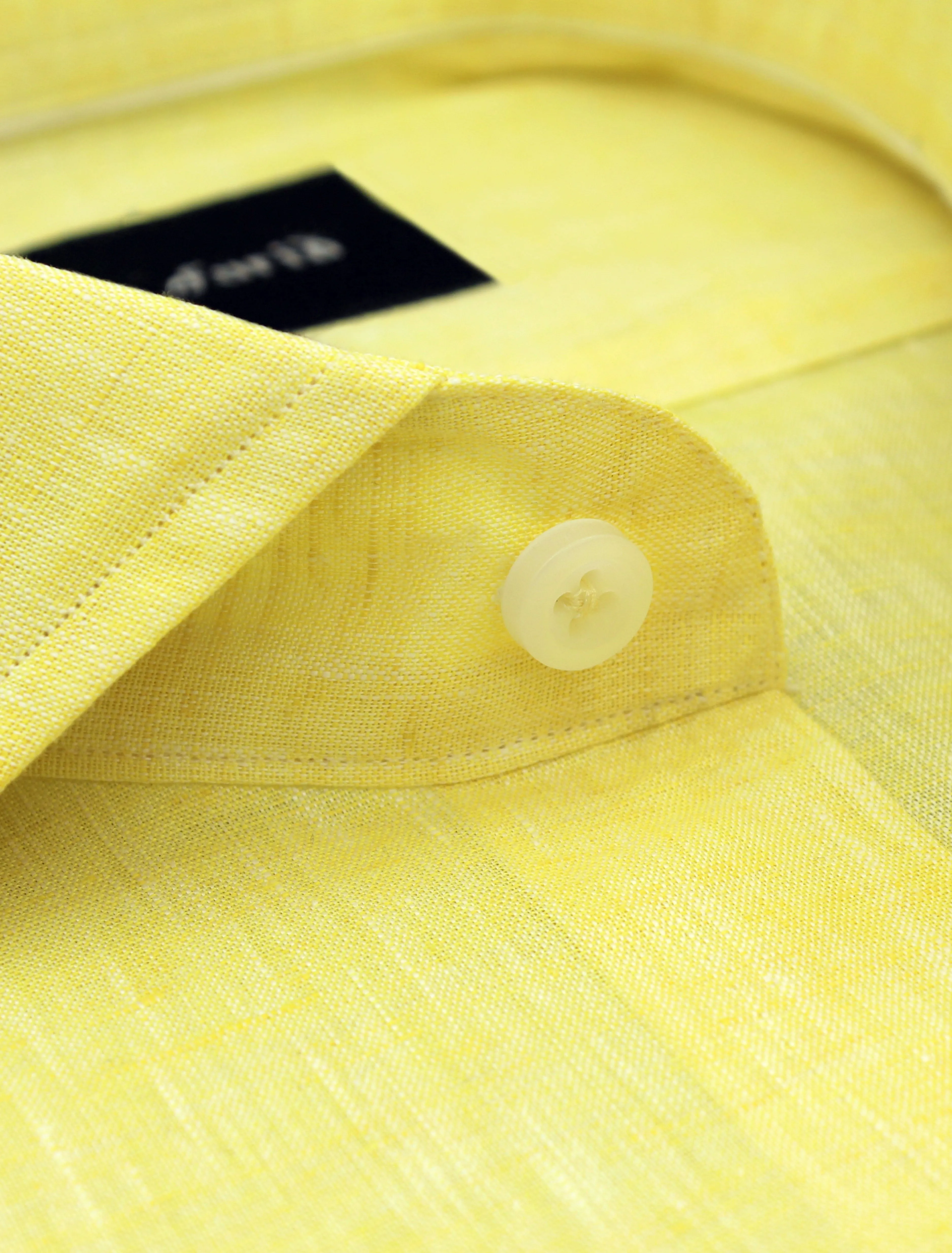 YELLOW LINEN SHIRT